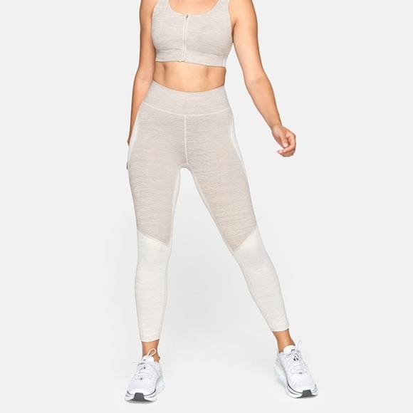 Outdoor Voices Pants - Outdoor TechSweat 3/4 Two-Tone Leggings XS